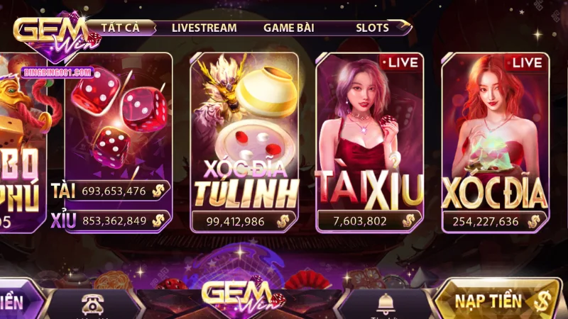 Tài xỉu livestream gemwin ra mắt đã nhanh chóng tạo nên cơn sốt