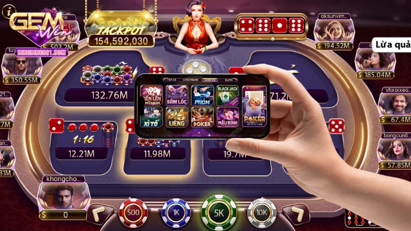 Hướng dẫn tham gia game bài đổi thưởng tặng vốn tại Gemwin