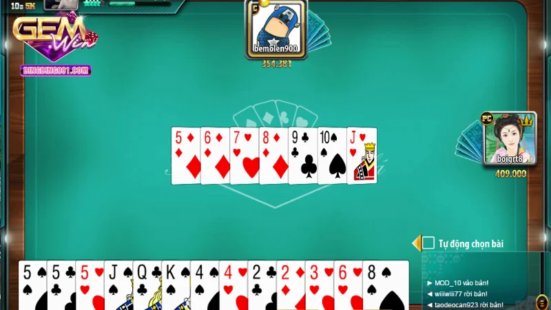Khám phá khi game bài đổi thưởng tiền thật chỉ có ở Gemwin